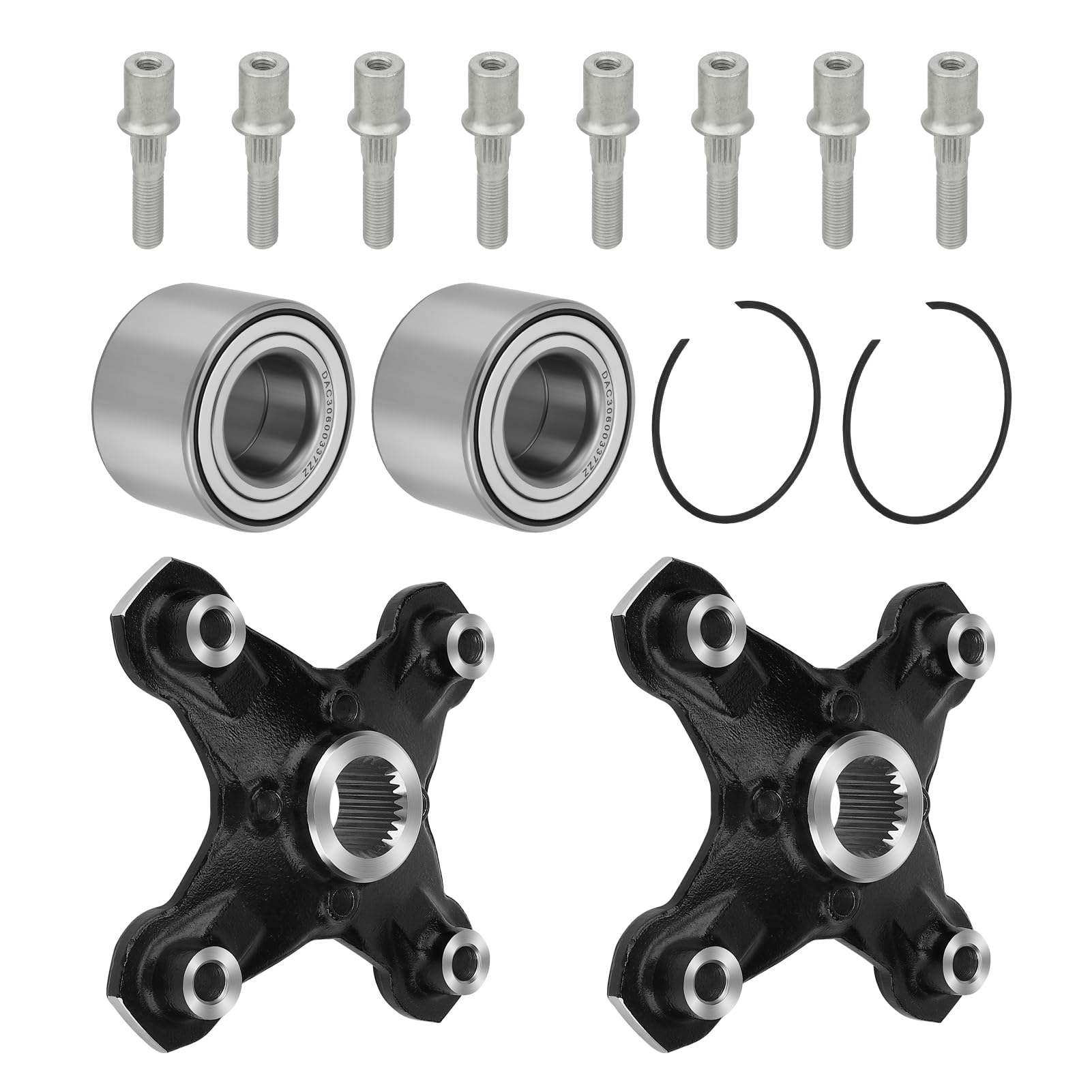 Photo 1 of M MATI Front/Rear Wheel Hub & Bearing for Can-Am Outlander 450 500 570 650 800 850 1000 Renegade 500 570 650 800 850 1000 2012-2020 705501716 705501900 705501264 293350118