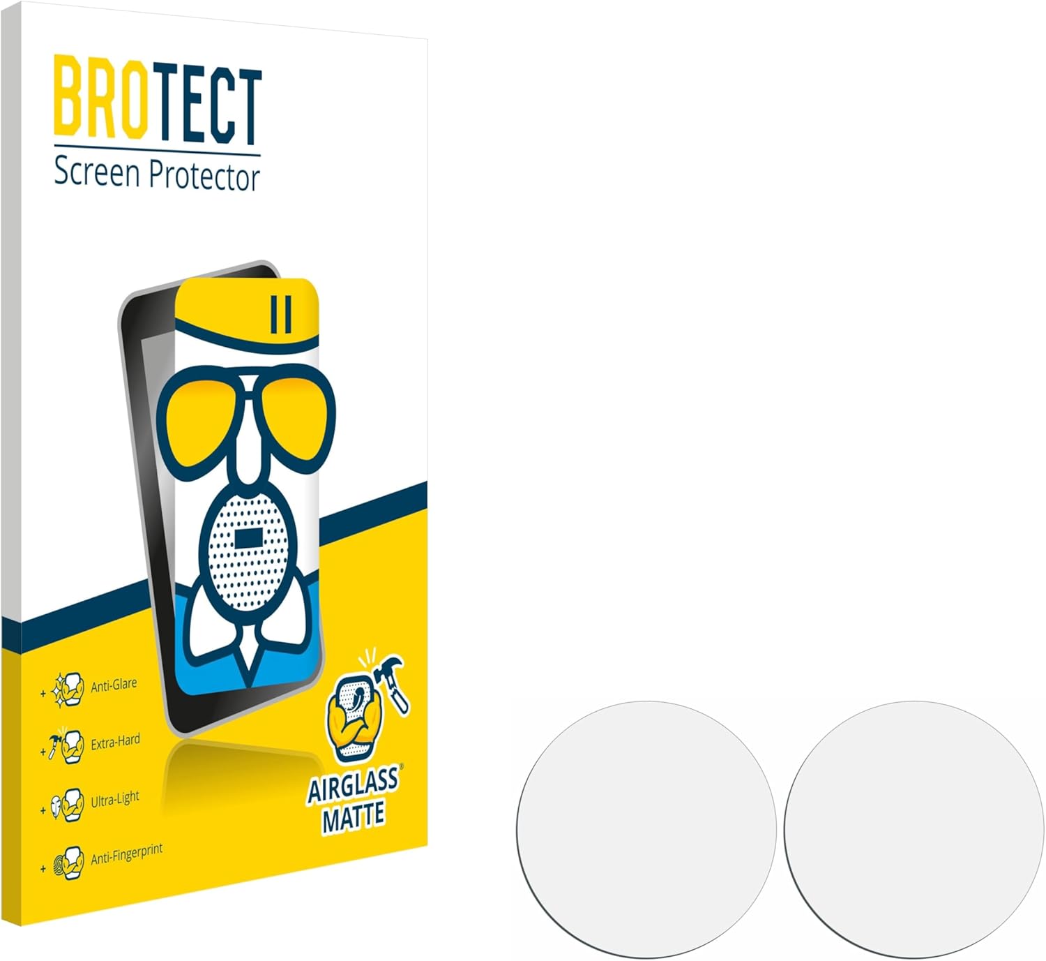 brotect Anti-Glare Glass Screen Protector Matte Compatible with Numark Party Mix Live (Jog) - Anti-Scratch 9H Protection Film