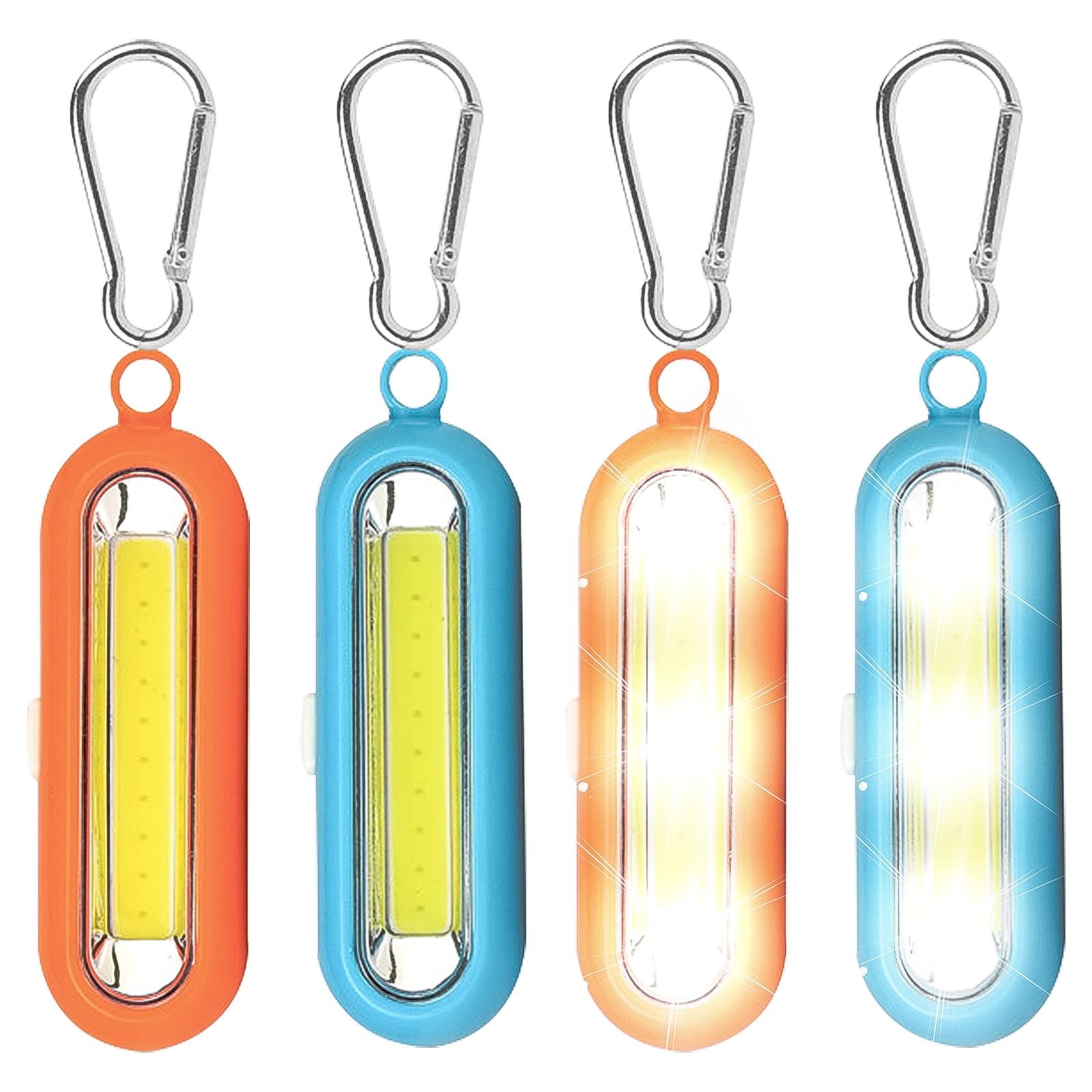 Editbar LED-Blinklicht-Set Für Schulranzen – 3 Leuchtmodi, Wasserdicht, Mit Schlüsselanhänger, 4 Stück Editbar LED-Blinklicht-Set Für Schulranzen – 3 Leuchtmodi, Wasserdicht, Mit Schlüsselanhänger, 4 Stück