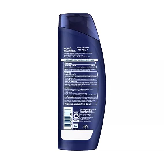 Head & Shoulders Clinical Dry Scalp Rescue Shampoo, 13.5 fl oz, 5.349 Fl oz