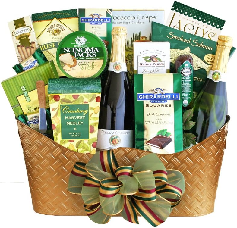 California Delicious Golden Cider Gift Basket