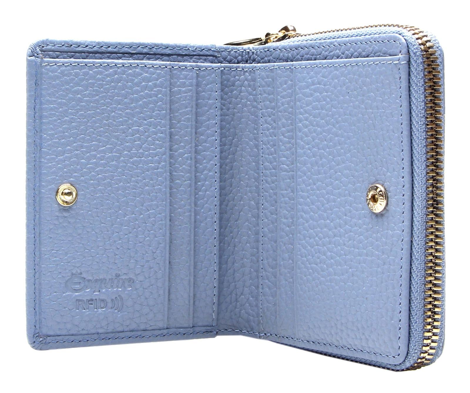 Esquire Geldbörse Alexandria Wallet Light Blue hellblau