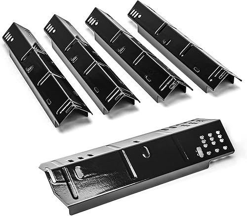 Uniflasy Placa de calor de repuesto para parrilla Dyna-Glo DGH485CRP, DGH474CRP, placas de calor para parrilla Dyna-Glo de 4 quemadores, placa de