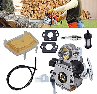 munirater Carburetor Carb Replacement for Stihl MS181 MS171 MS201 MS211 Chainsaw Zama C1Q-S269 with Air Filter 1139 120 0608, 1139 120 7100