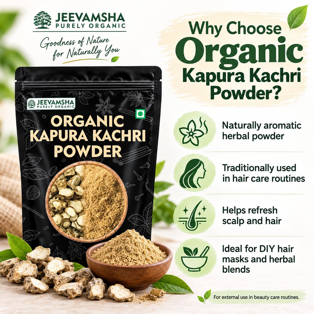 Kapura Kachri Powder 250g – Organic Pure & Natural Herbal Powder for Kidney, Digestion & Joint Health – Ayurvedic, Chemical-Free — Amazon image 2