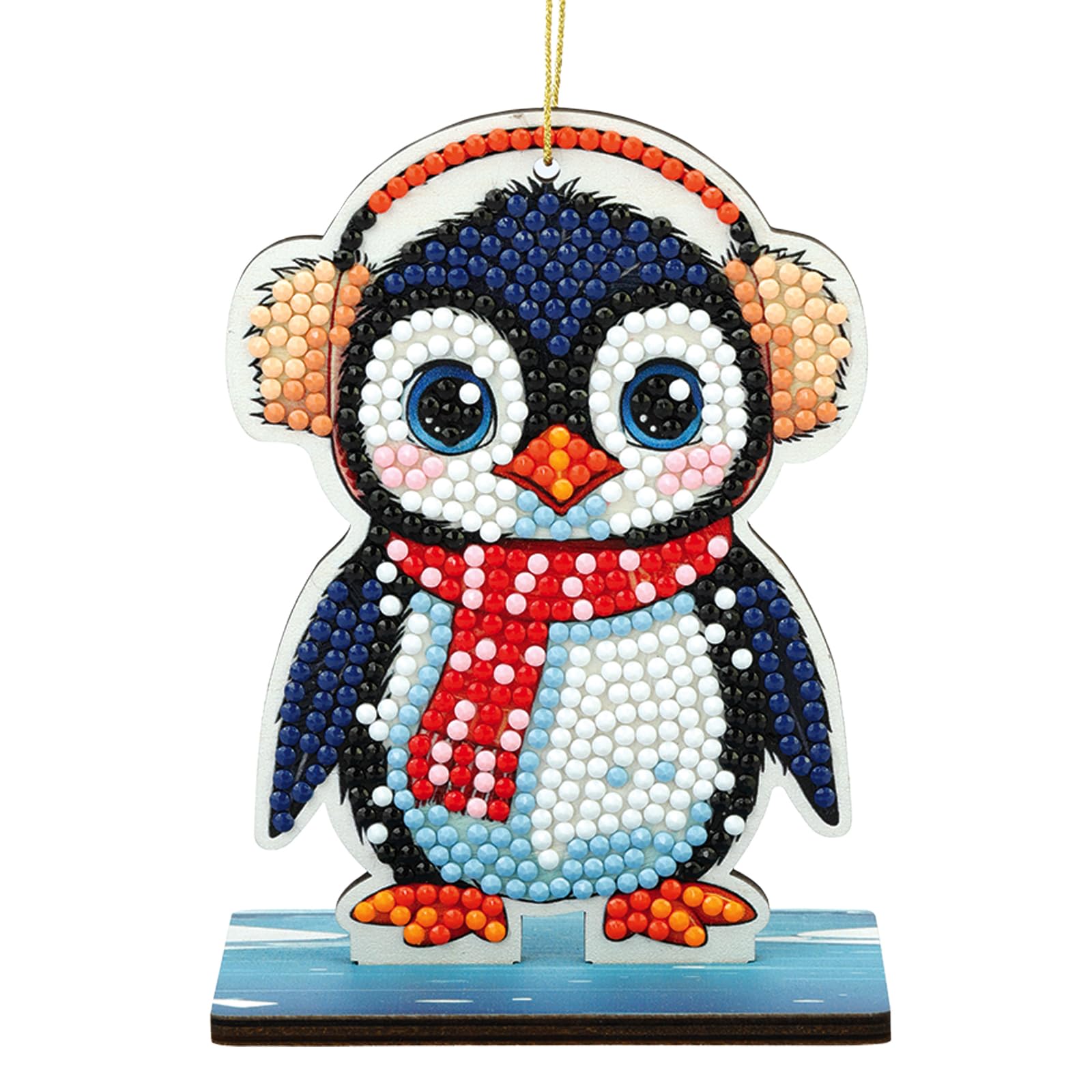 CRYSTAL ART Frosty Penguin Hanging Buddies Decoration : Amazon.co