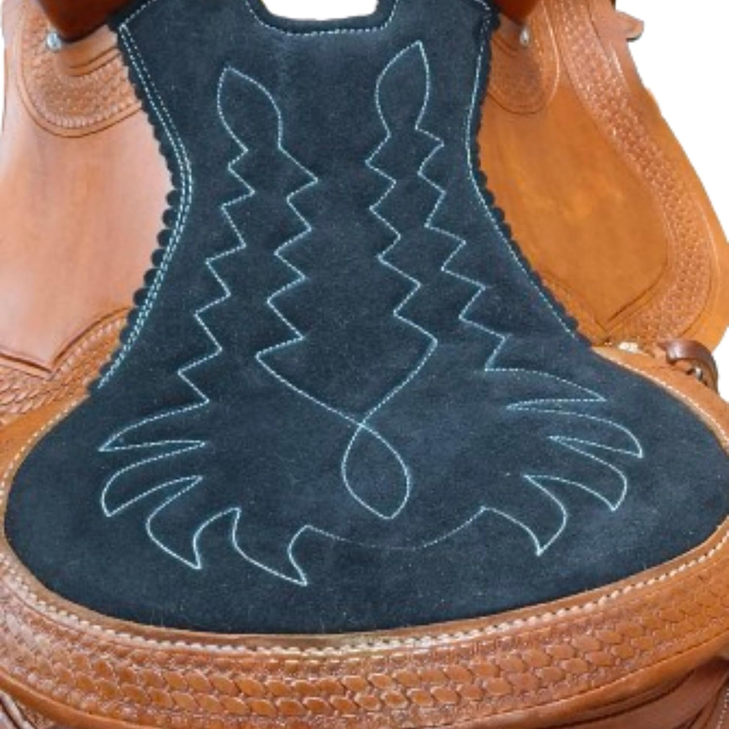 D&L Saddlery Handmade Premium Leather Comfort Western Barrel Racing Saddles for Horses Trail Equestrian Tooled Carved Horse Saddle Size: 10"-18" inches Seat Available HB85