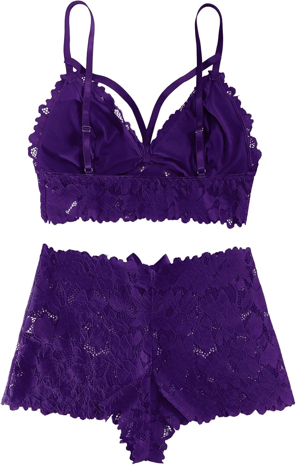 Lilosy Sexy Lingerie Set 2 Piece Women Outfit Bra Panty