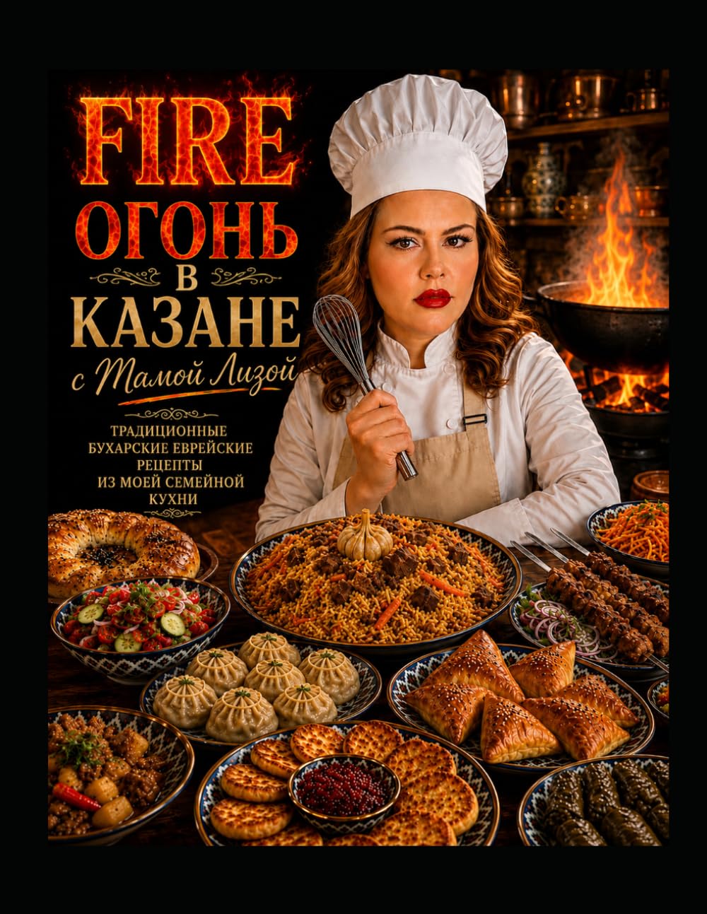 Fire-Огонь в Казане с Мамой Лизой: Бухарско-еврейские рецепты, семейные истории и среднеазиатская кухня