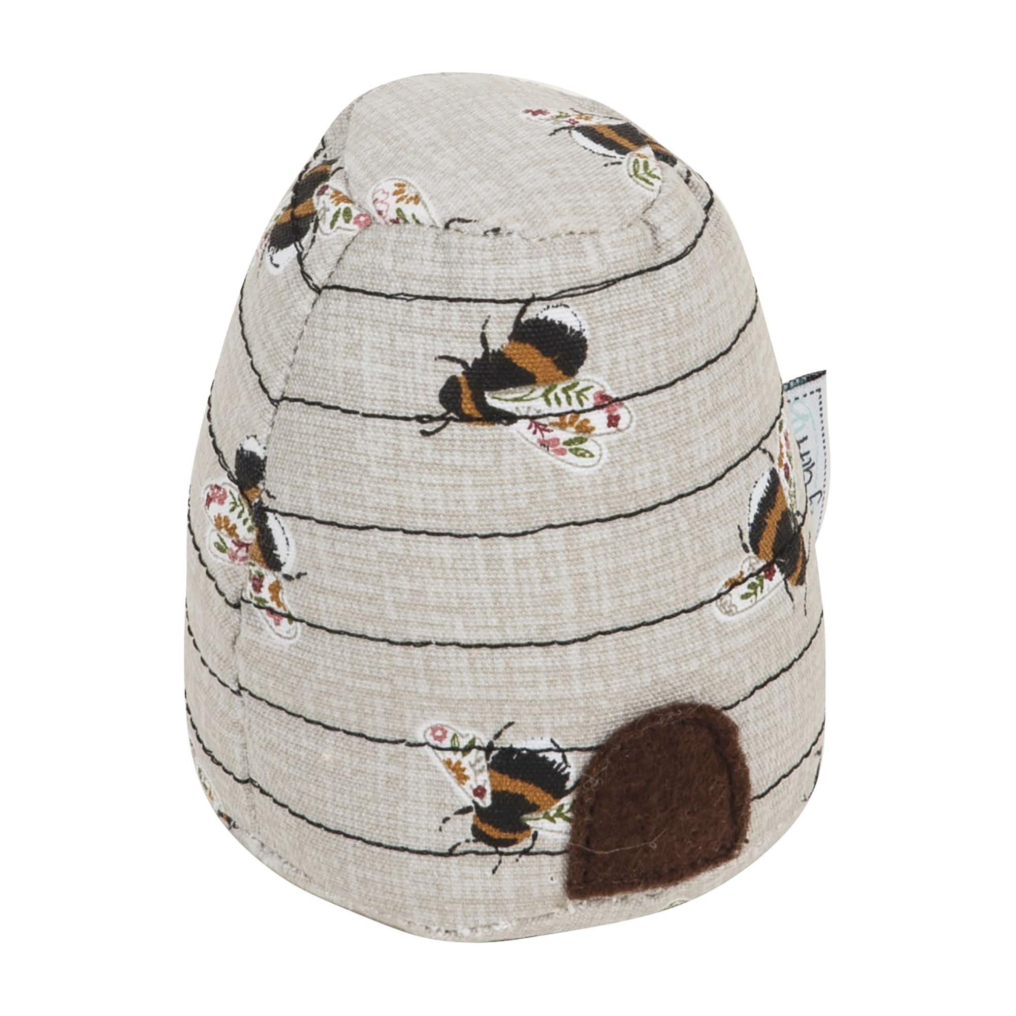 Hobby Gift Novelty Beehive Pincushion – Cute Holder for Sewing Quilting Needles, Accessories for Needlework DIY Crafts Dressmaking – 100% Cotton Fabric, Bees, 8.5 x 8.5 x 11cm