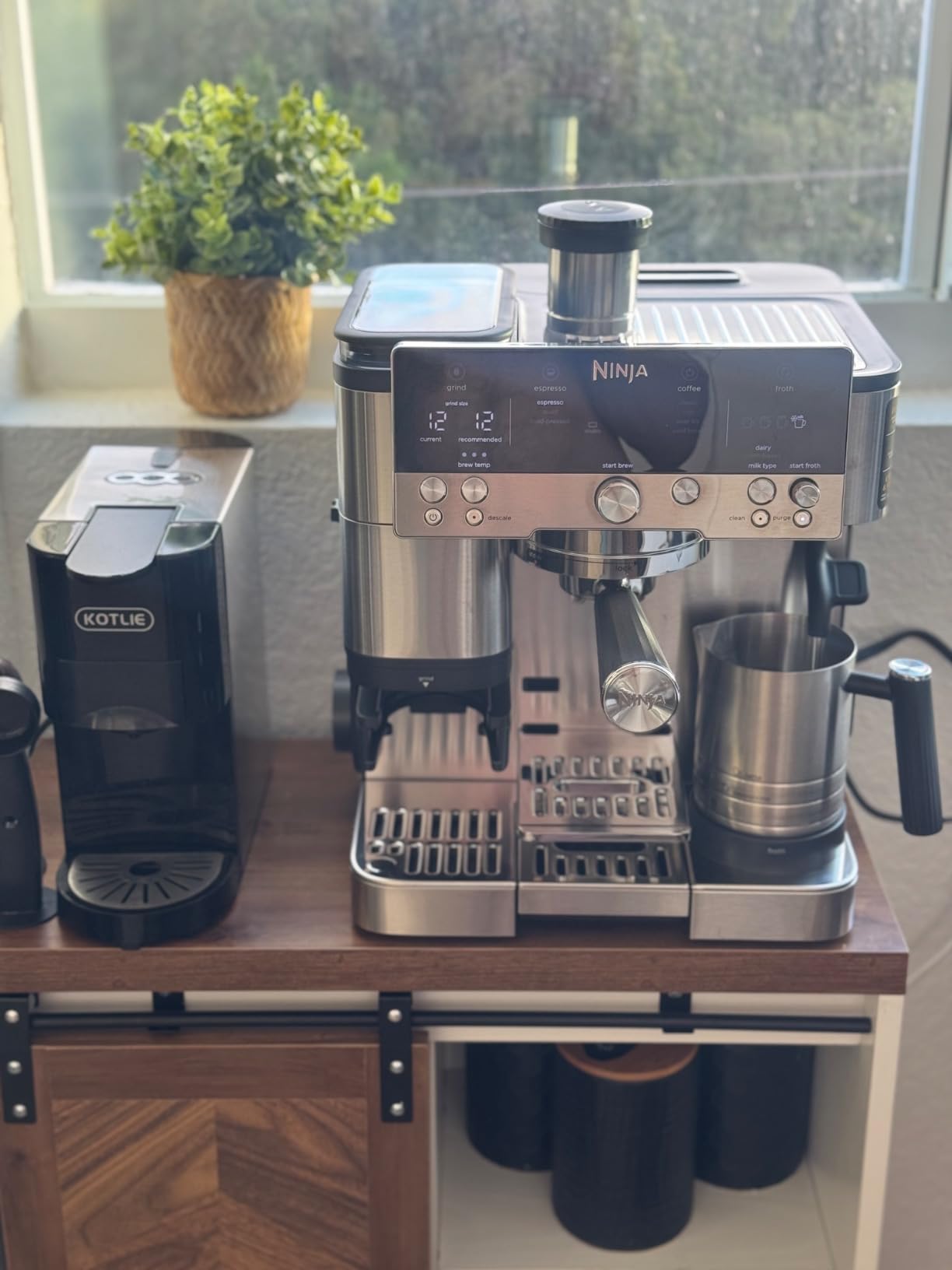 Ninja Luxe™ Café Premier Series Espresso Machine Drip Coffee Maker & Cold Brew Machine photo review