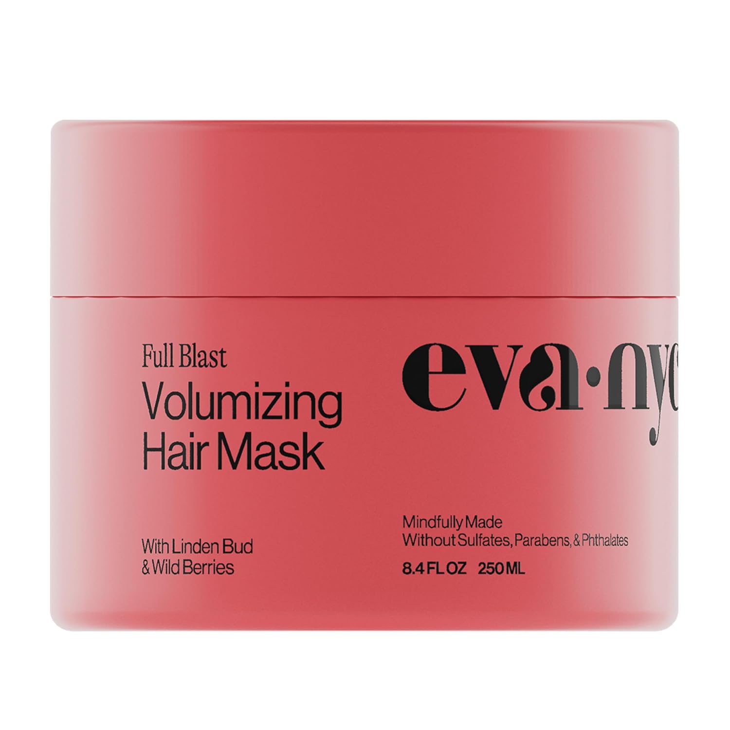 Eva NYC Volumizing Lightweight Deep Conditioning Treatment Mask for Fine Hair – Adds Volume + Body – Soften + Deeply Moisturize Hair – Vegan + Sulfate Free – Salted Citron Scent – 8.4 fl oz