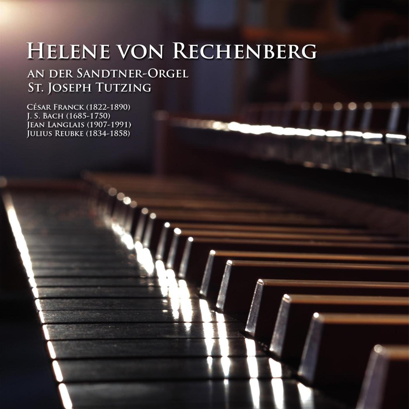 Helene von Rechenberg an der Sandtner-Orgel St. Joseph Tutzing