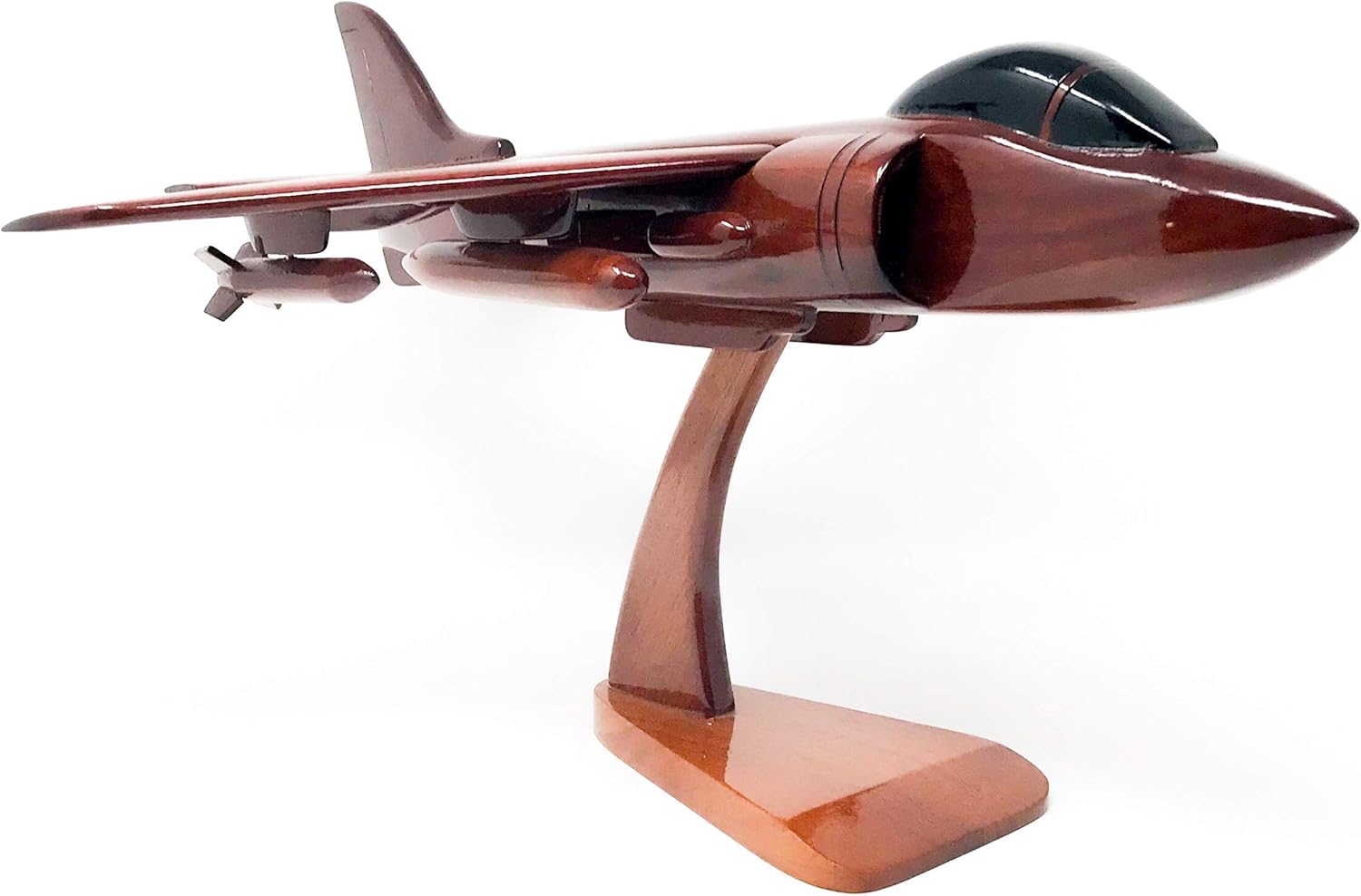 AV8B Harrier Airplane Wood Model