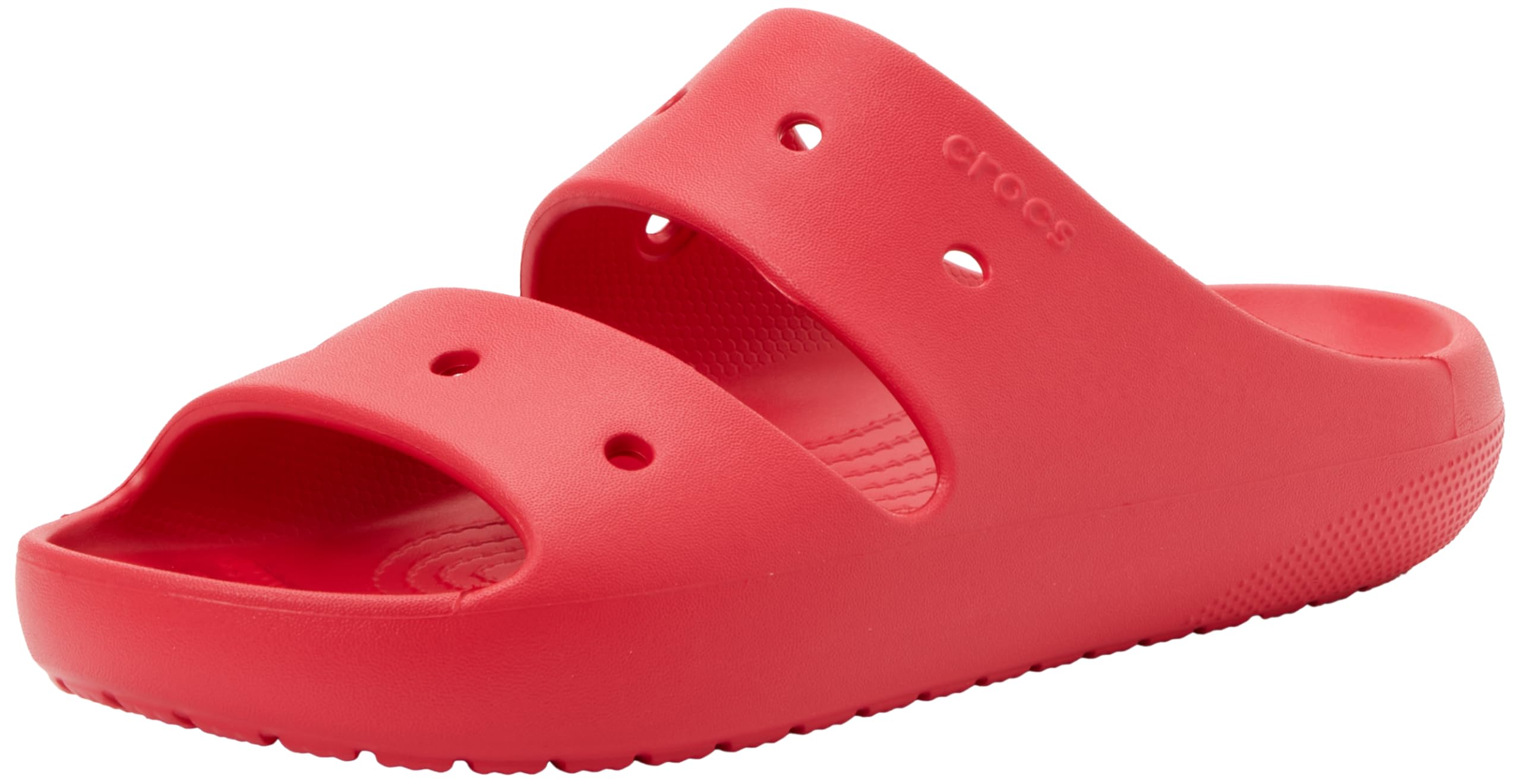 Crocs Unisex Adult Sandal, Classic Sandal v2, Digital Raspberry, 12 UK Men