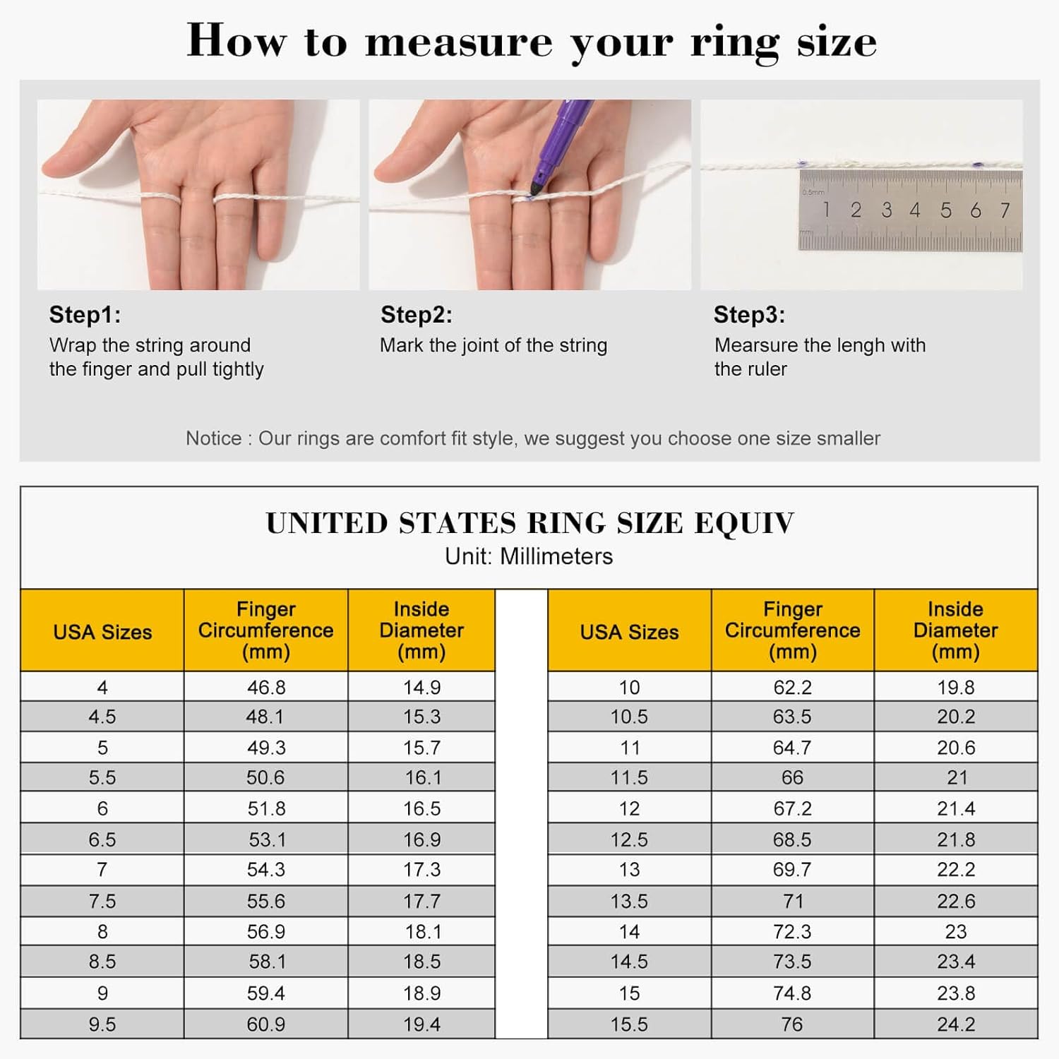 Holizaly 8mm Black Men's Tungsten Wedding Ring Cosmic Elements Polished Finish Comfort Fit Size 7-14 With Gift Box - Image 6