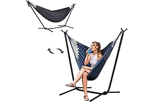 SUNCREAT 2-in-1 Hammock Chair with Stand
