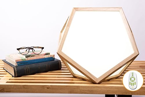 Miniatura 4 de DayBright Lámpara de terapia de luz de espectro completo, 10,000 LUX, libre de rayos UV, tamaño completo, luz ajustable, luz feliz, lámpara solar,