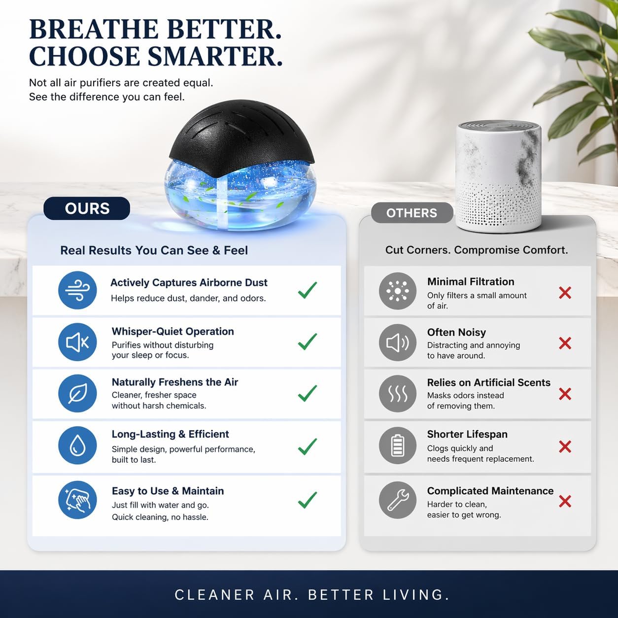 air freshener(black) - for home, bedroom, office and warehouse - essential oil aroma diffuser with led color night light and soothing water flow sound - for pets and smokers. black device only