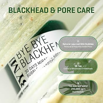 Some By Mi Bye Bye Blackhead 30 Days Miracle Green Tea Tox Bubble