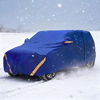Car Cover for Winter Compatible with Mini Cooper Cabrio 2005-2024 Cover, Waterproof Breathable Rain UV Dust and Snow Proof,for All Seasons