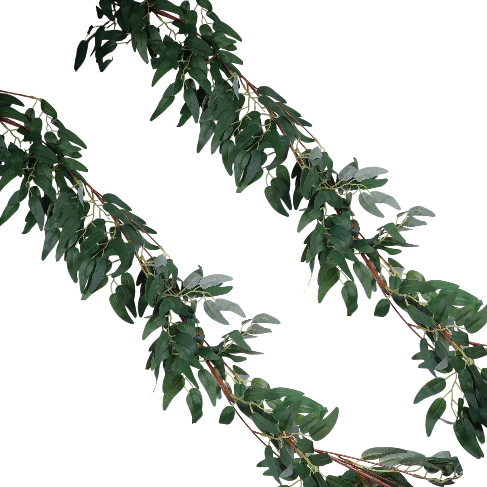 Guirlande eucalyptus artificiel 1.8m fausse plante suspendre mur