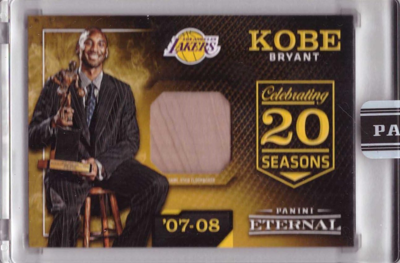 2016-17 Panini Eternal Relics #PE-KB13 Kobe Bryant 2011 All-Star Game Used Floorboard Basketball Card - Only 99 made!