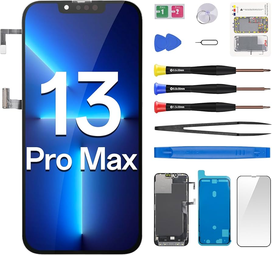 Amazon.com: CYKJGS for iPhone 13 Pro Max Screen Replacement with Amazon.com: CYKJGS for iPhone 13 Pro Max Screen Replacement with