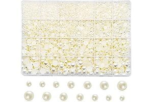 Shimmering Embellishments: Half Pearls and Rhinestones for Creative Explorations