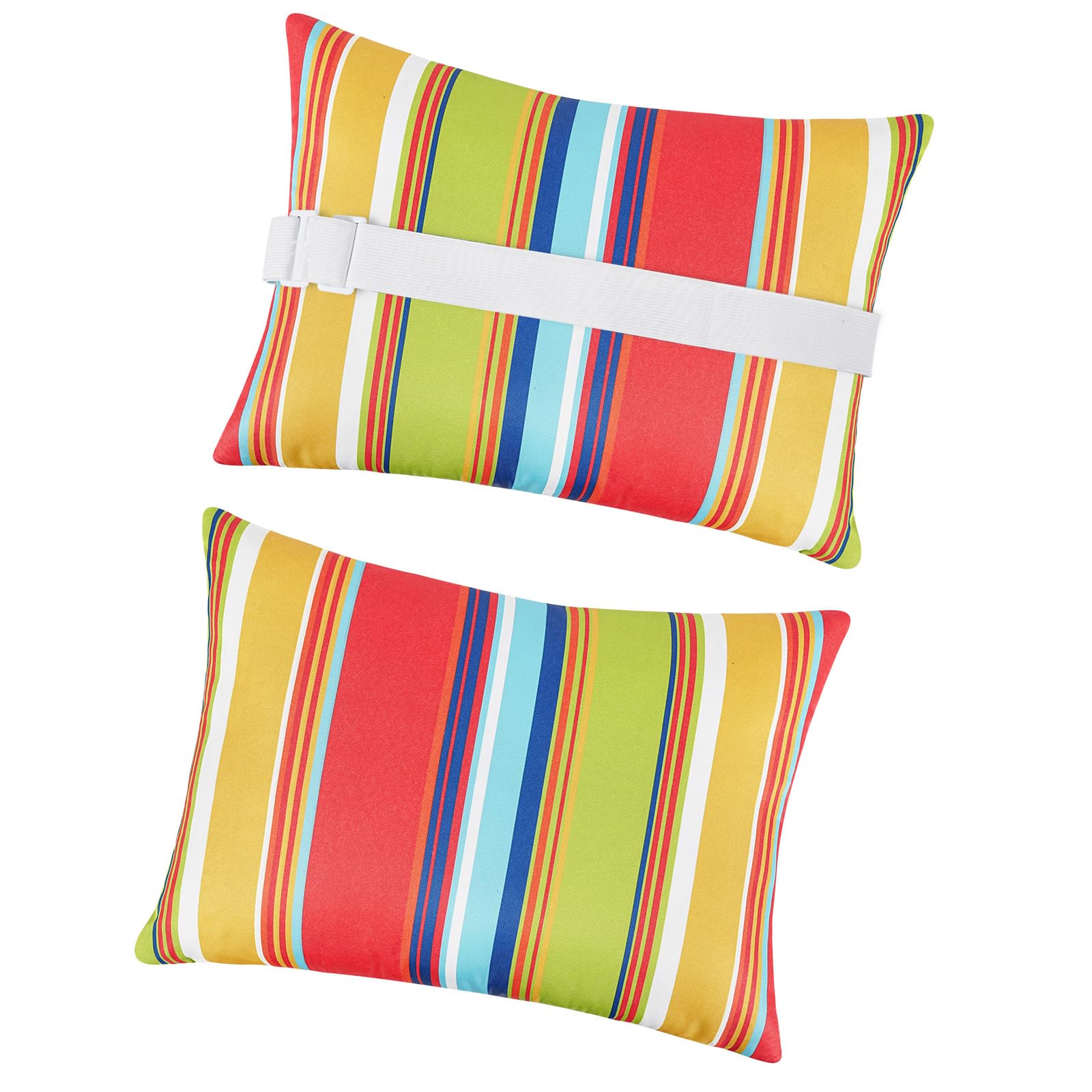 Coussin de chaise longue imperméable Lot de 2 pour jardin