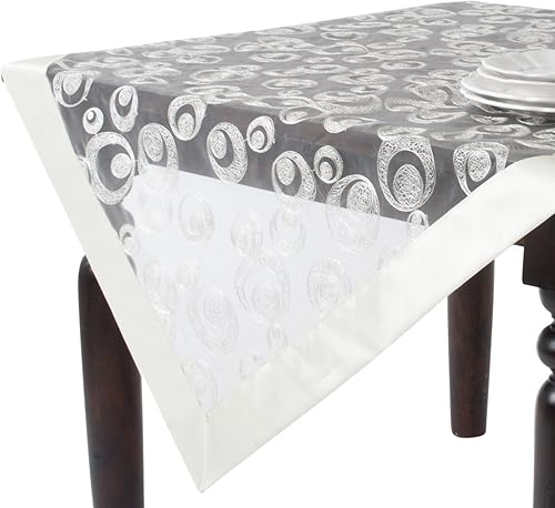 Miniatura 5 de SARO LIFESTYLE 2950.VN84S - Mantel cuadrado de 1 pieza, 84 pulgadas, vainilla