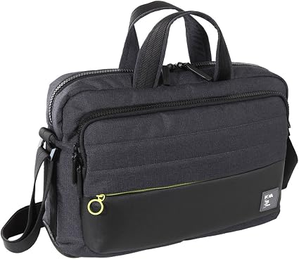 NAVA Passenger, Borsa con 2 manici porta PC e iPad con power bank in  omaggio, Nero/Verde : Amazon.it: Informatica
