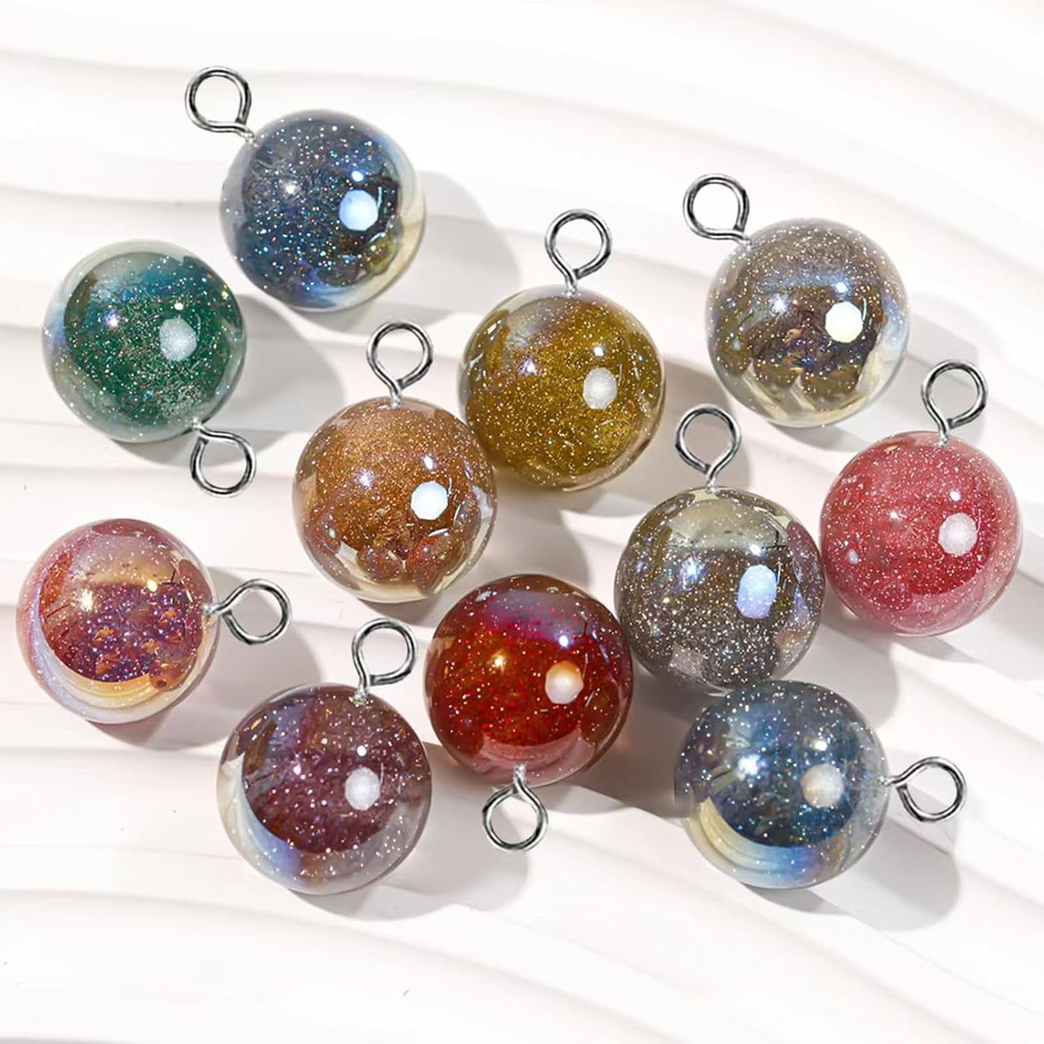 Small Screw Eye Hanging Hooks Eyebolt Ring Silver Mini Screw Eye Fasteners for DIY Crafts Wood Projects (500)