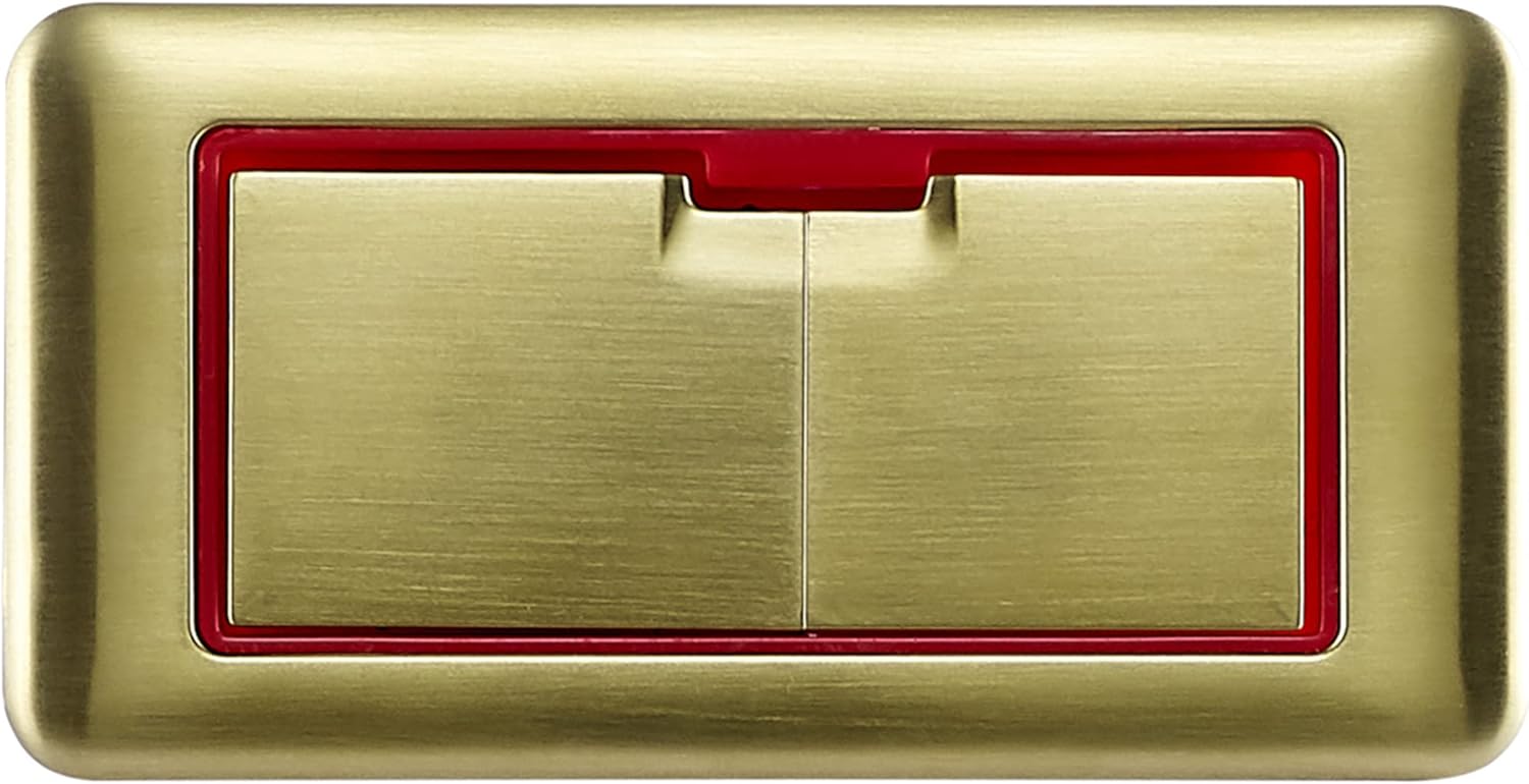 Toilet Hardware Brushed Gold (SM-1T106)