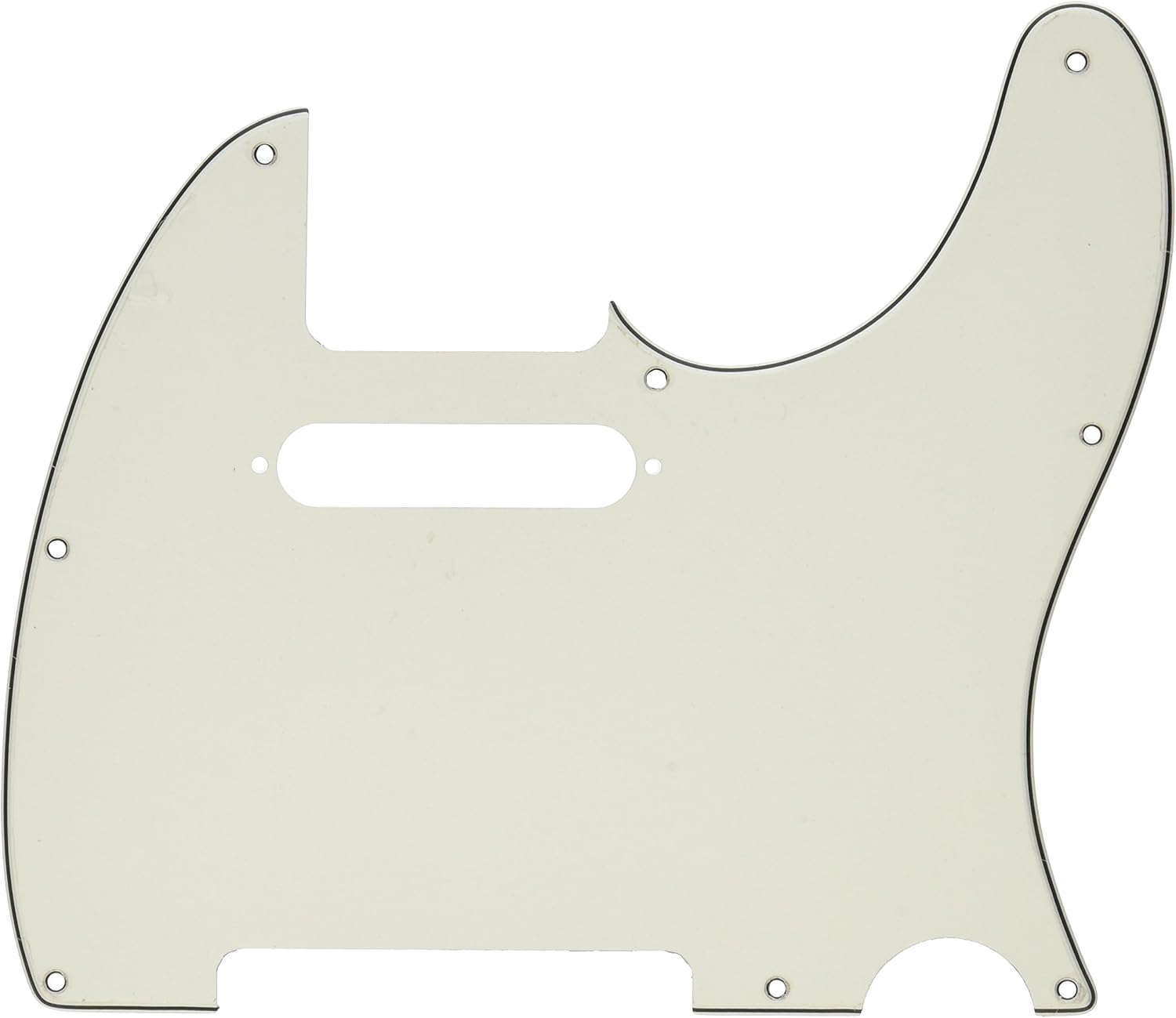 Fender Modern Pickguard, Telecaster, 8-Hole - Parchment