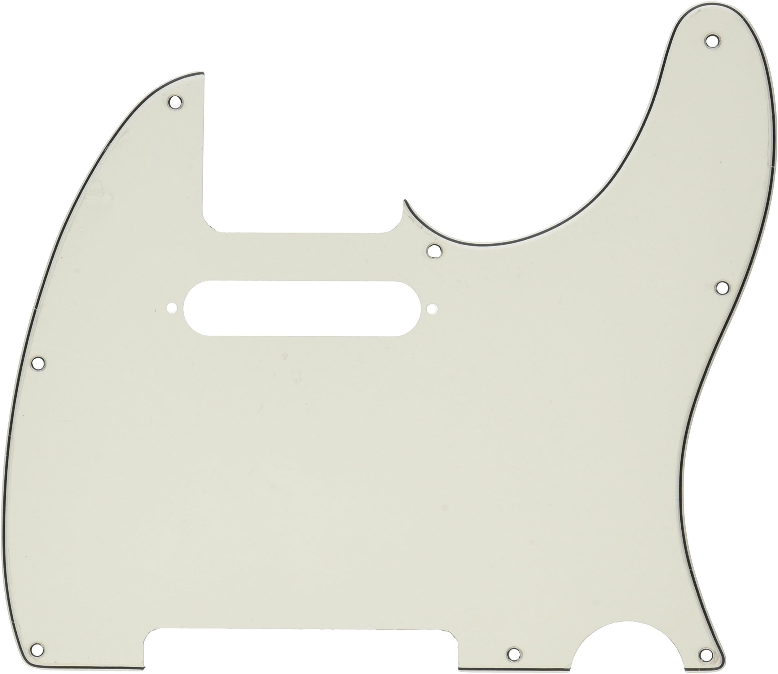 Modern Pickguard, Telecaster, 8-Hole - Parchment