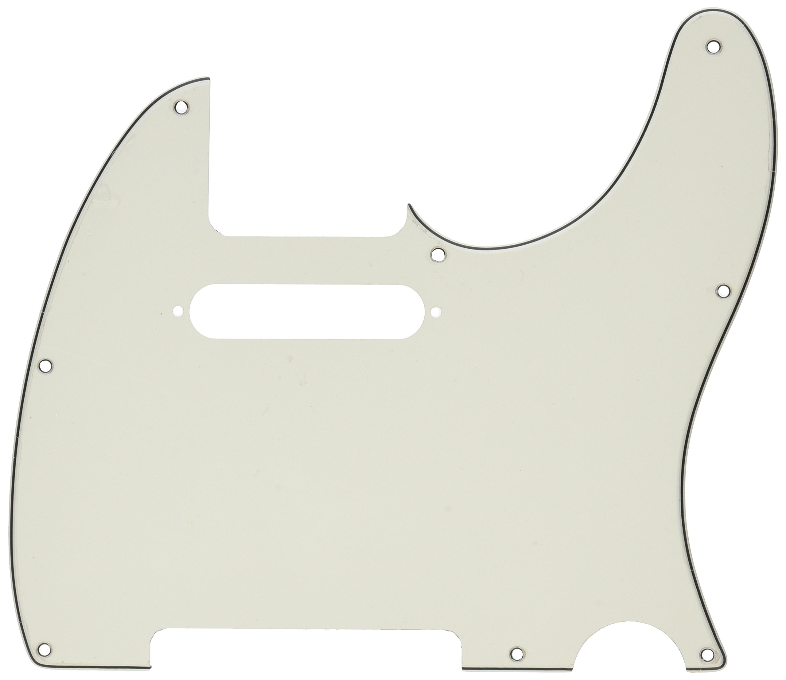 Modern Pickguard, Telecaster, 8-Hole - Parchment