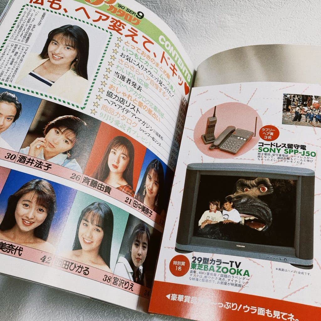 希少❗️昔のめんこ？切り抜き？ 小泉今日子 1982年〜1990年 大量 レア 切り抜き ファイル 2冊