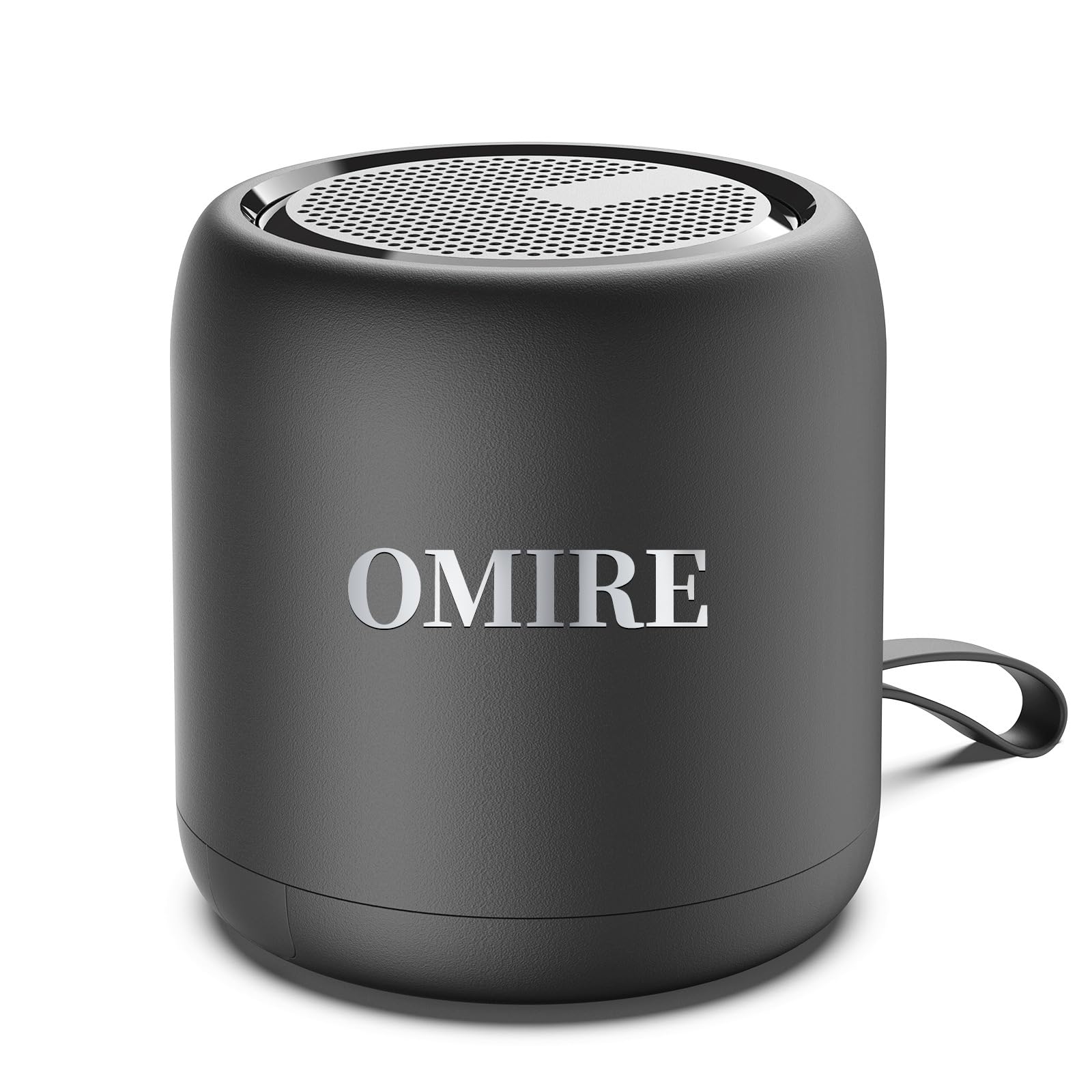 OMIRE Portable Bluetooth Speakers, مكبر صوت بلوتوث,Wireless Bluetooth Speakers with TWS Function,Bluetooth 5.3 مكبر صوت,with Hands-Free Playback,Portable Design,Speaker for Travel,Outdoors,Party-Black