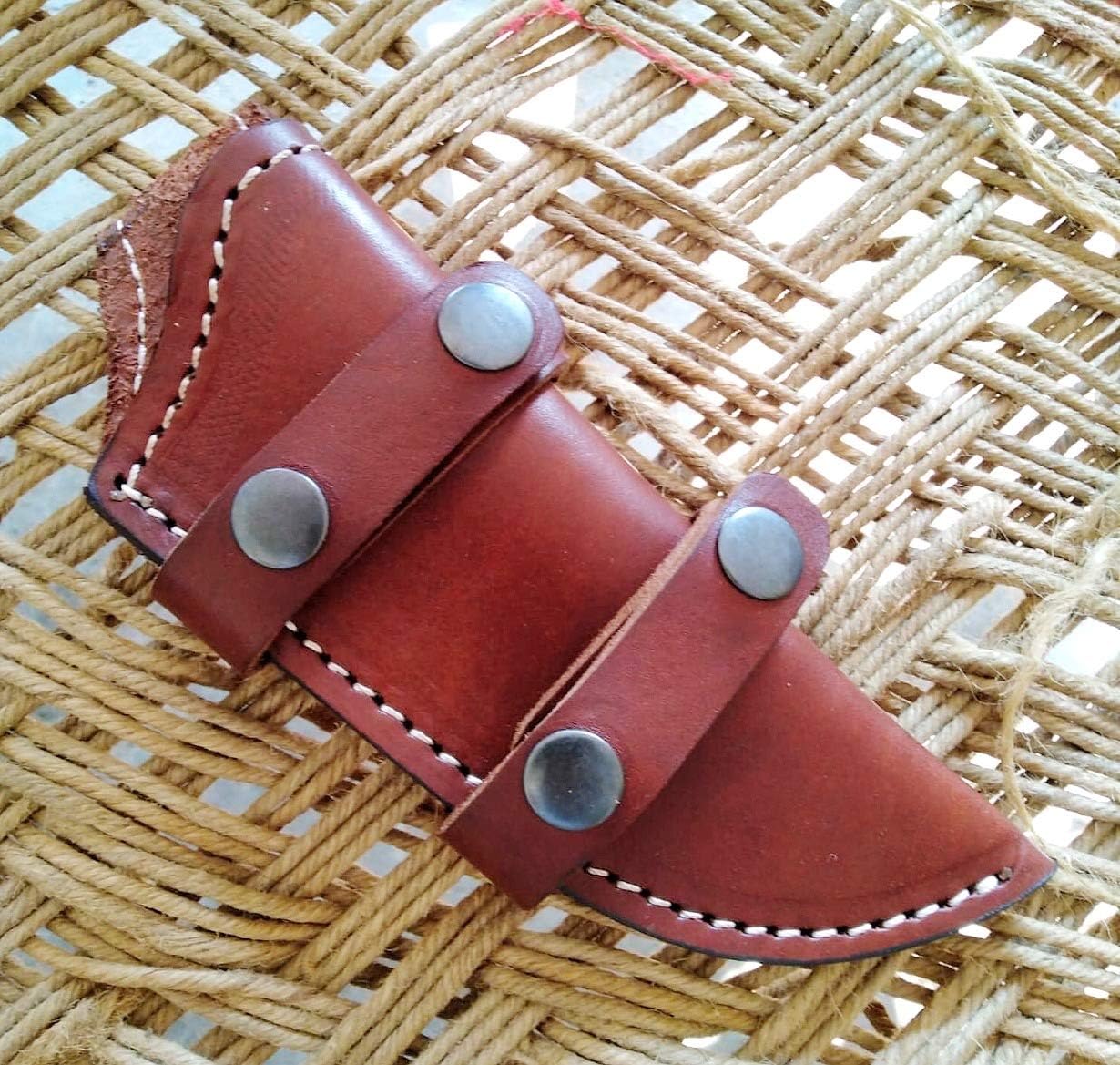 Ottoza Handmade Leather Knife Sheath Bushcraft Knife Sheath Hunting