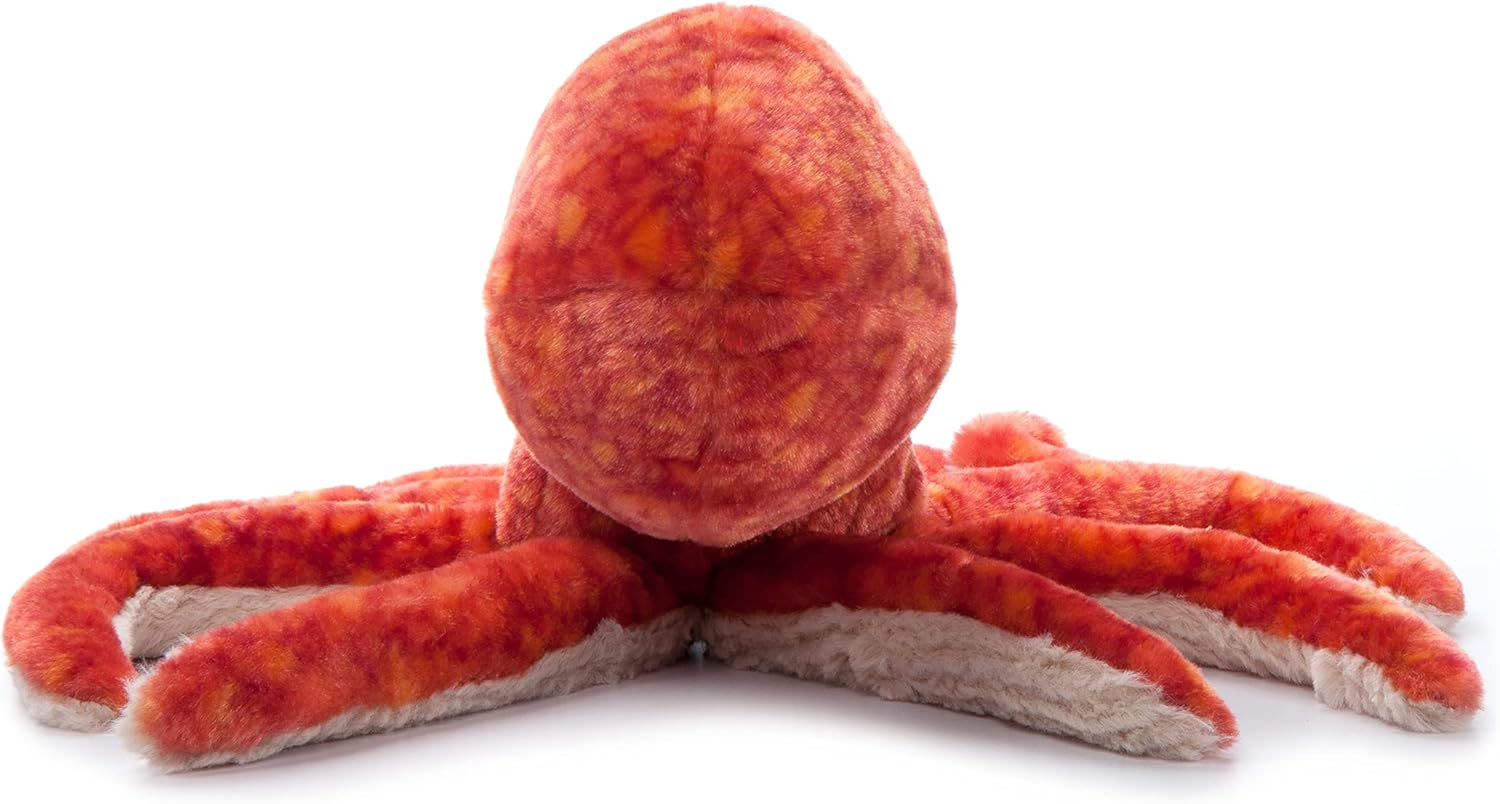 The Petting Zoo Pacific Red Octopus Stuffed Animal Plushie, Gifts for Kids, Wild Onez Sealife Animals, Octopus Plush Toy 14 inches - Image 4