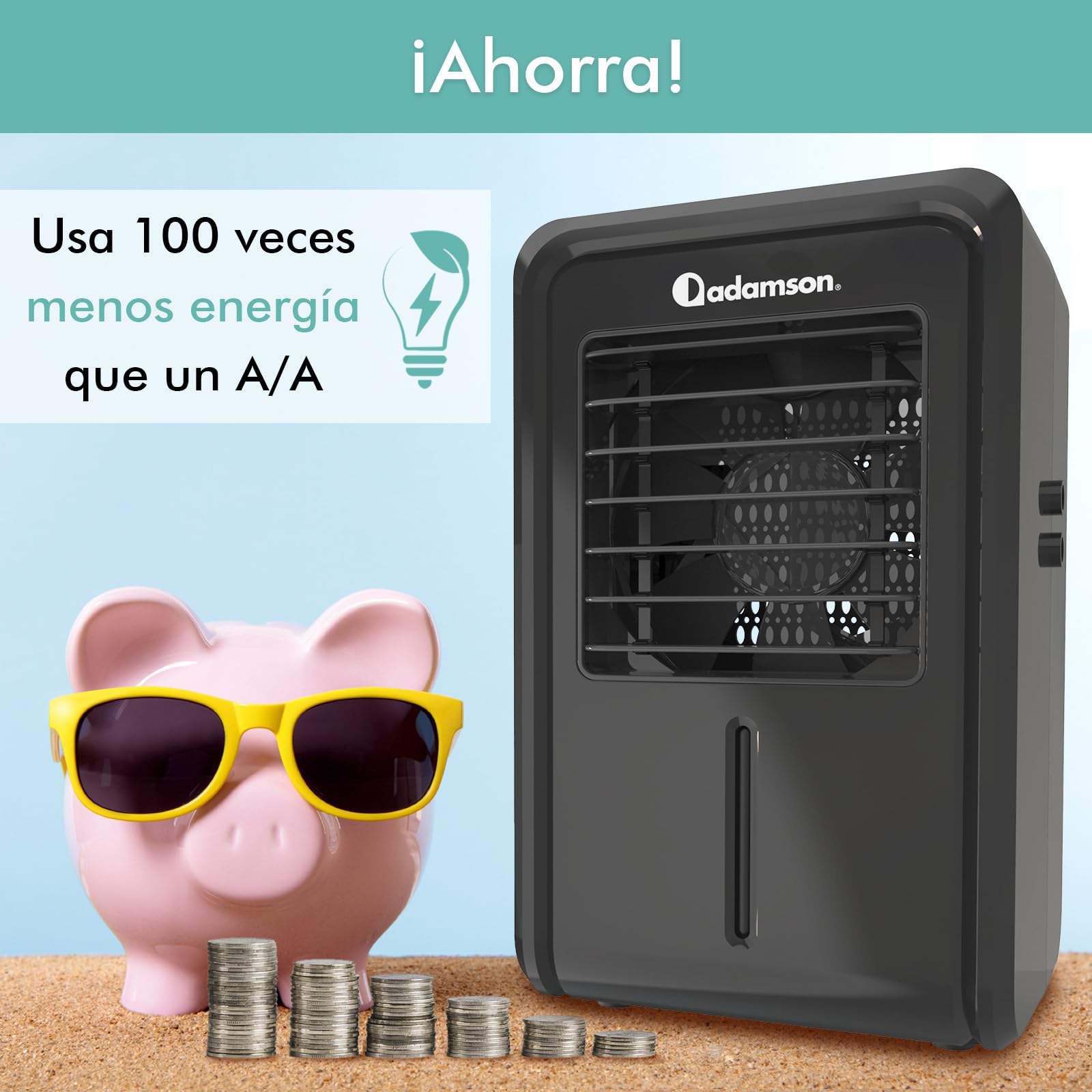 Adamson B10 Bed Cooling System - Twin 190x100 CM - 100% Algodón Colchón Refrescante para Sudores Nocturnos - Enfriador de Cama con Agua Ideal para Dormidores Calientes - Made for Europe - Negro