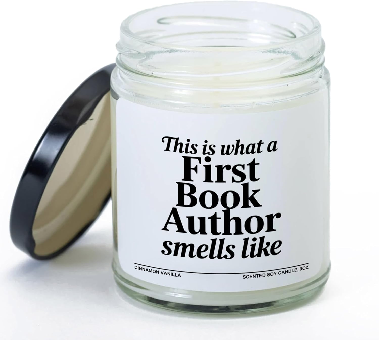Published Author Vanilla Candle - This is B - Published Author Gifts For Aspiring Writer Journalist