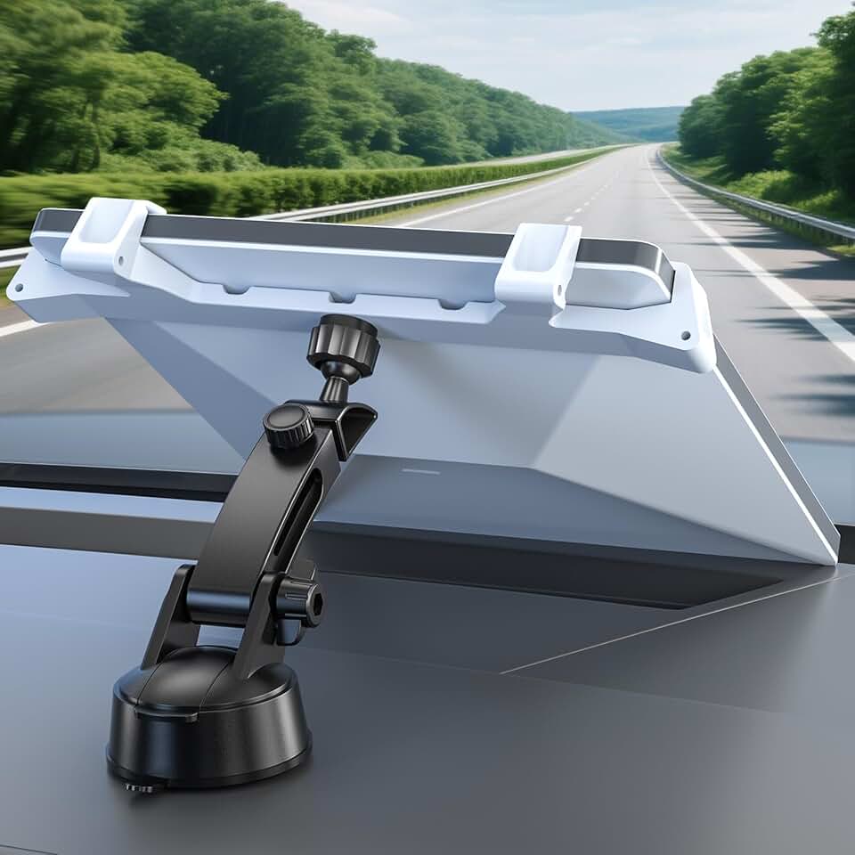 Starlink Mini suporte de carro para painel, kit de montagem portátil Starlink mini ventosa Starlink, adaptador de suporte de poste de painel Starlink, ajuste de ângulo e comprimento de eixo