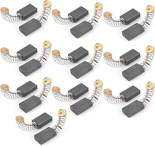 New Lon0167 20 Pcs 14mmx8mmx5mm Replacement Washing Machine Motor Carbon Brushes(20 StÃ¼cke 14mmx8mmx5mm Ersatz Waschmaschine Motor KohlebÃ¼rsten