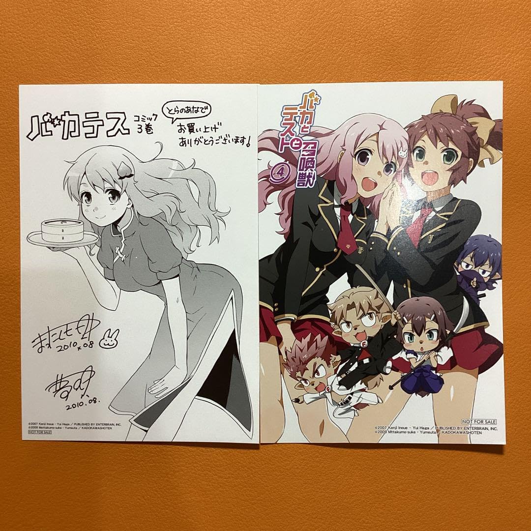 Amazon.co.jp: バカとテストと召喚獣 バカテス 特典 イラスト