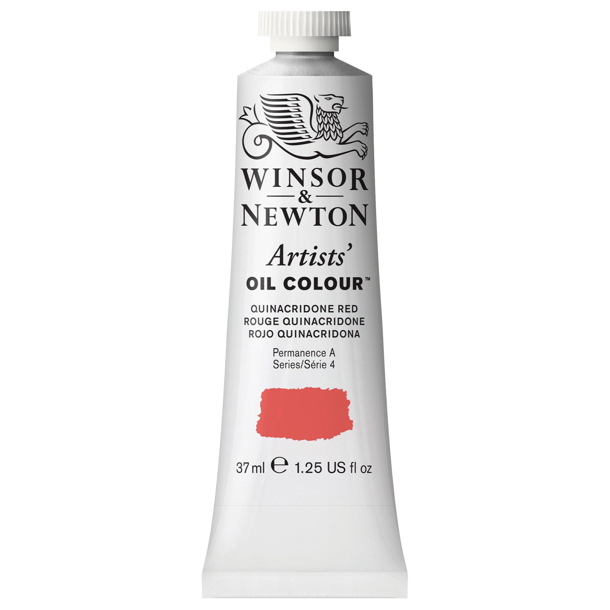 Winsor & Newton Artists' Oil Paint Quinacridone Red 37ml For Fine Art Painting
