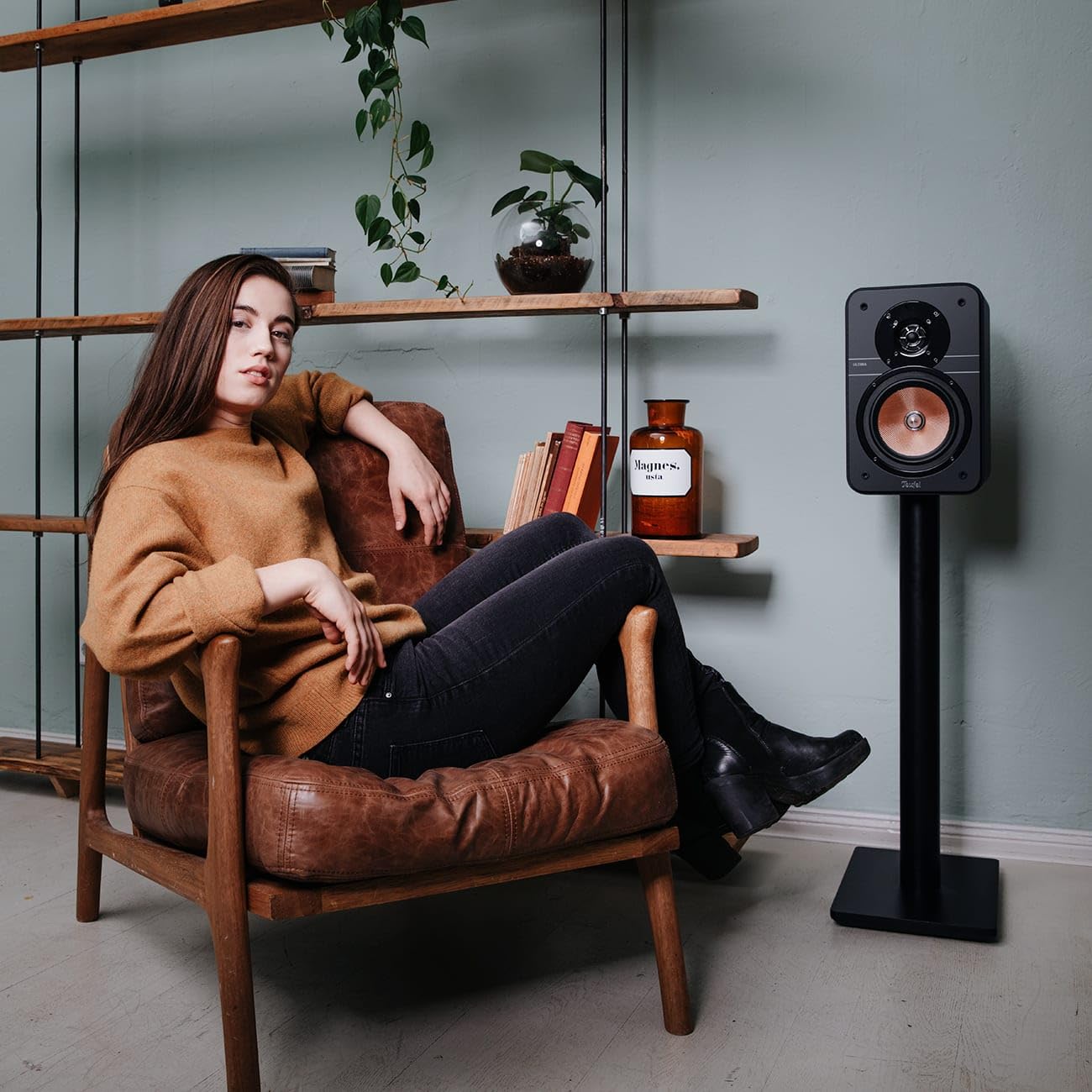 Teufel Ultima 20 Concept - Sistema audio surround 5.1, sistema home cinema completo con ricevitore AV integrato, Bluetooth, Dolby Audio, funzione scheda audio USB-C, HDMI ARC CEC per giochi, film