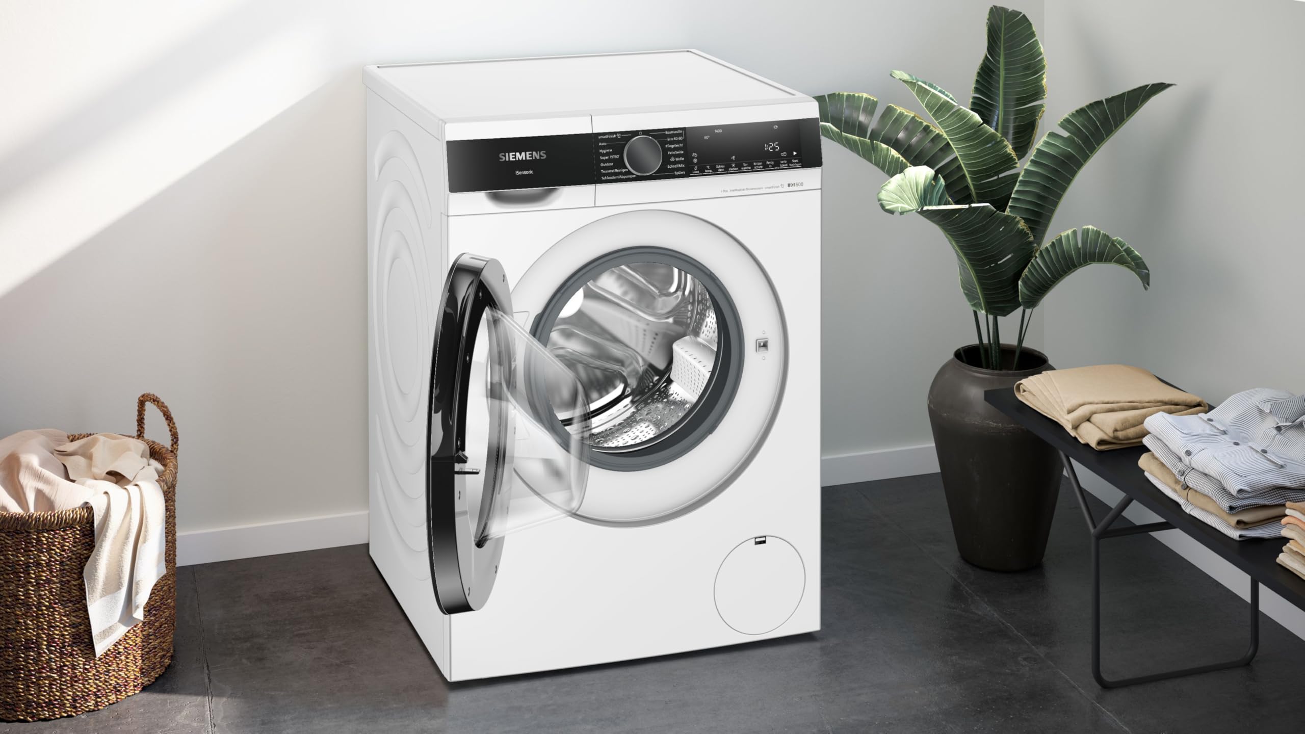 Siemens iQ500 WG44G2F22 Waschmaschine 9kg 1400 UpM i-Dos Antiflecken-System speedPack L waterPerfect Plus