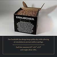 Vista 4 de Cutting Edge Firewood Paquete variado de pellets de madera para BBQ, pellets de madera dura 100% natural para fumadores, parrillas de pellets